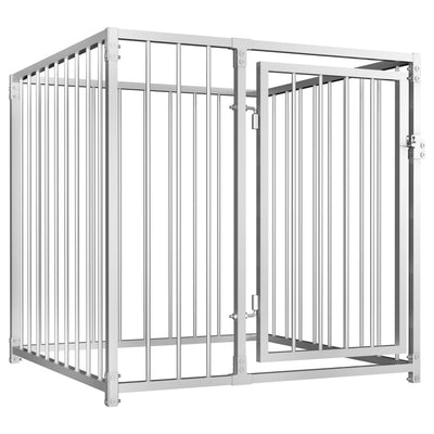 VidaXL Hondenkennel voor buiten 100x100x100 cm