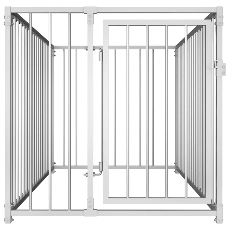 VidaXL Hondenkennel voor buiten 100x200x100 cm
