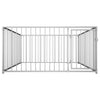 VidaXL Hondenkennel voor buiten 200x200x100 cm