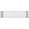 VidaXL Hondenkennel voor buiten 200x400x100 cm