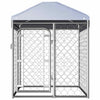 Vidaxl hondenkennel voor buiten met dak 100x100x125 cm