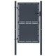 Vidaxl tuinpoort staal 100x125 cm antraciet