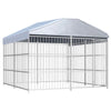 VidaXL Hondenkennel voor buiten met dak 300x300x200 cm