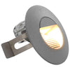 Vidaxl led-buitenwandlampen 6 st 2 w rond zilverkleurig
