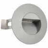 Vidaxl led-buitenwandlampen 6 st 2 w rond zilverkleurig