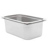 Vidaxl gastronormbakken 2 st gn 1 1 200 mm roestvrij staal - afbeelding 1