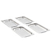Vidaxl gastronormbakken 12 st gn 1 3 20 mm roestvrij staal