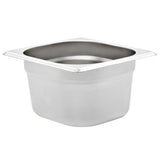Vidaxl gastronormbakken 12 st gn 1 6 100 mm roestvrij staal - afbeelding 3