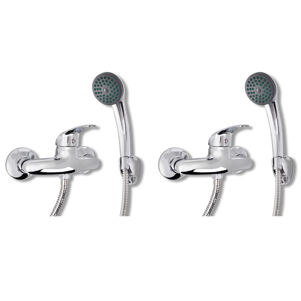 Vidaxl douche mengkraan 2 st