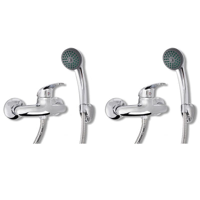 Vidaxl douche mengkraan 2 st