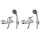 Vidaxl douche mengkraan 2 st