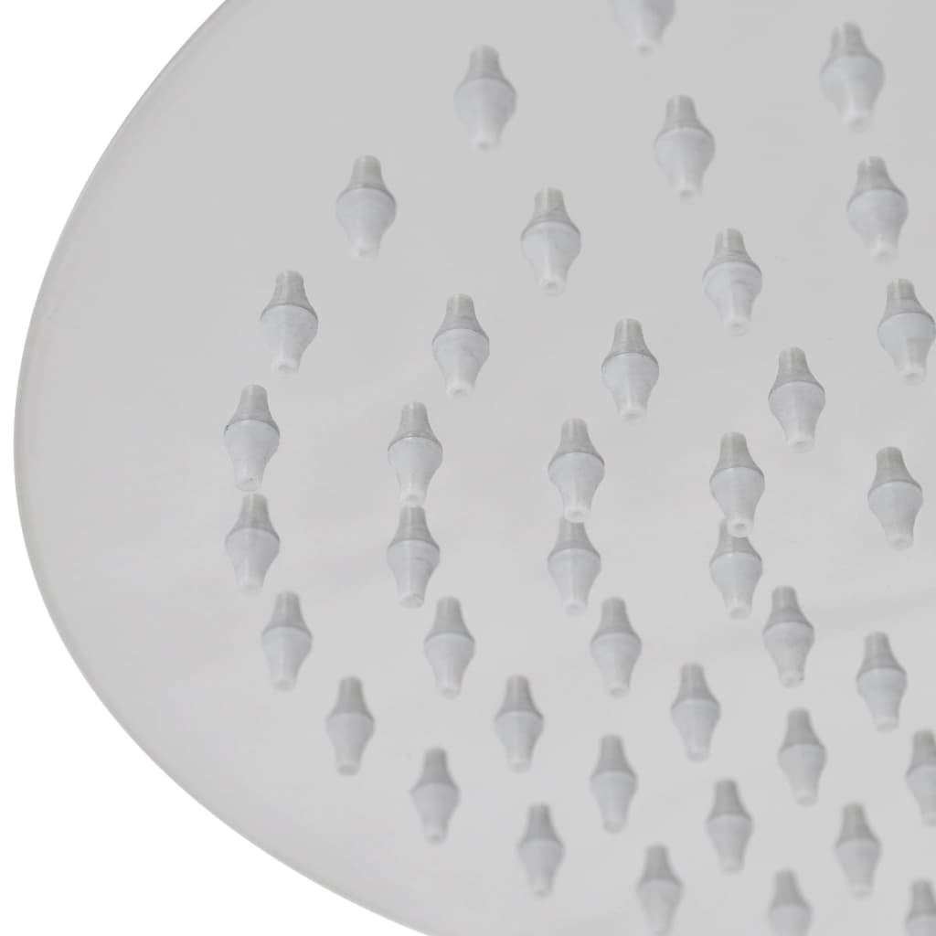 Vidaxl regendouchekop 2 st rond 30 cm roestvrij staal