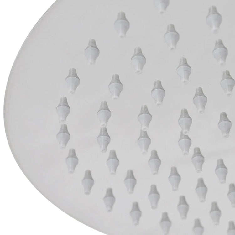 Vidaxl regendouchekop 2 st rond 50 cm roestvrij staal