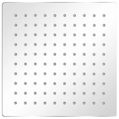 Vidaxl regendouchekoppen 2 st 20x20 cm roestvrij staal