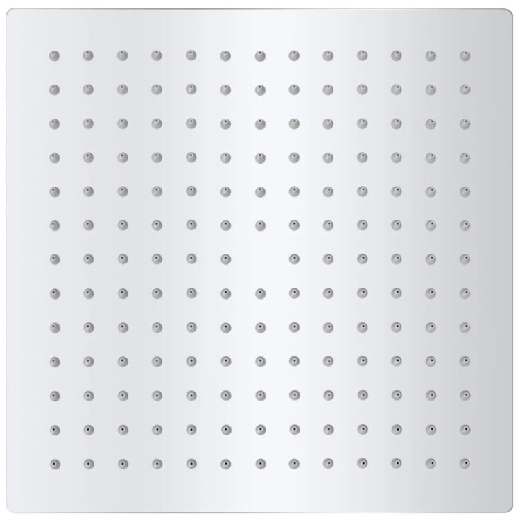 Vidaxl regendouchekop 2 st 25x25 cm roestvrij staal