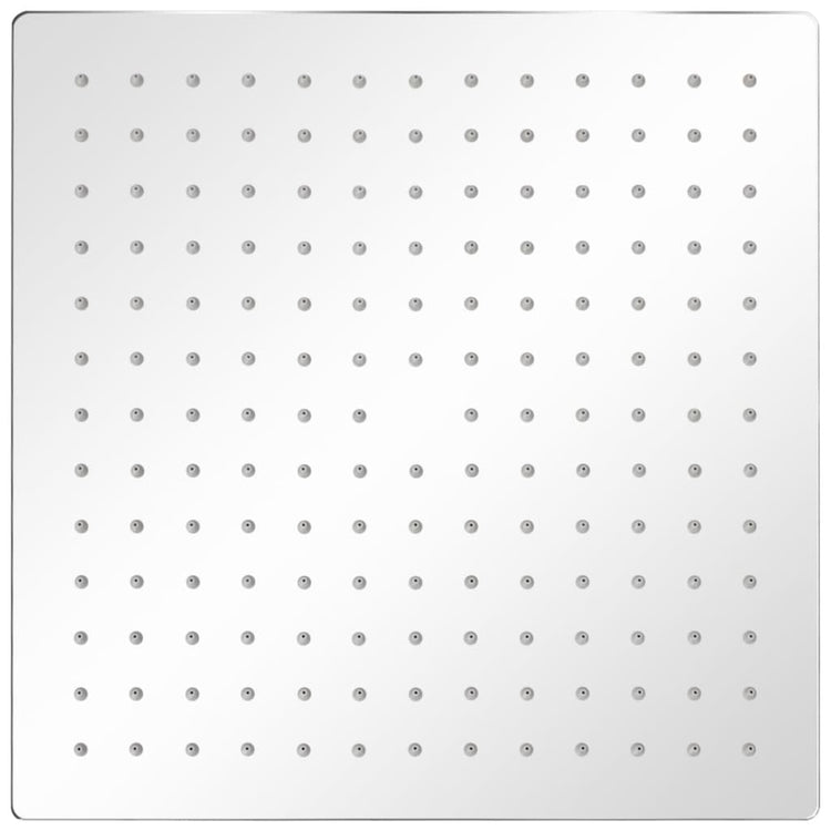 Vidaxl regendouchekop 2 st 30x30 cm roestvrij staal