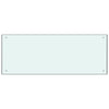 Vidaxl spatscherm keuken 100x40 cm gehard glas wit