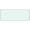 Vidaxl spatscherm keuken 100x40 cm gehard glas wit
