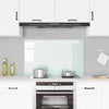 Vidaxl spatscherm keuken 100x60 cm gehard glas wit