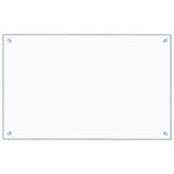 Vidaxl spatscherm keuken 80x50 cm gehard glas transparant - afbeelding 2