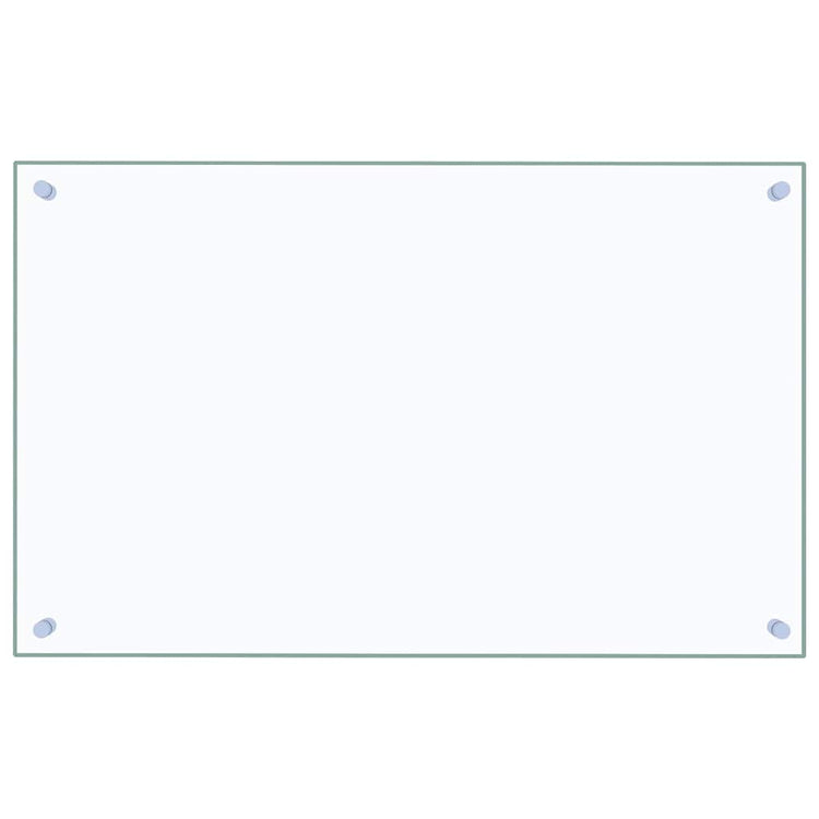 Vidaxl spatscherm keuken 80x50 cm gehard glas transparant