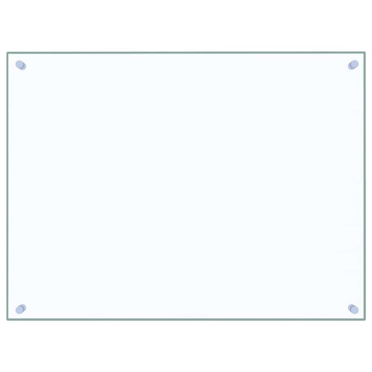 Vidaxl spatscherm keuken 80x60 cm gehard glas transparant