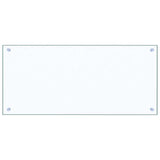 Vidaxl spatscherm keuken 90x40 cm gehard glas transparant - afbeelding 2