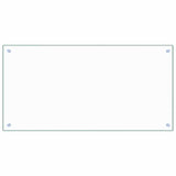 Vidaxl spatscherm keuken 100x50 cm gehard glas transparant - afbeelding 2