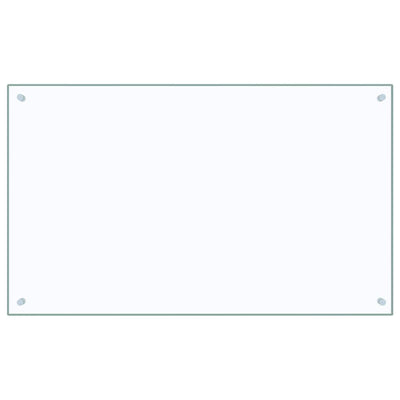 Vidaxl spatscherm keuken 100x60 cm gehard glas transparant