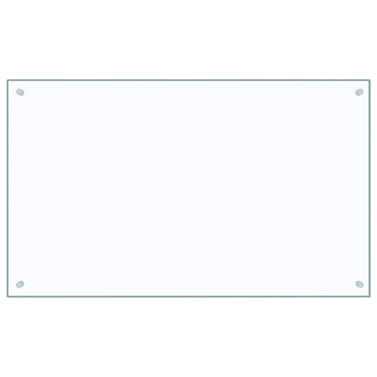 Vidaxl spatscherm keuken 100x60 cm gehard glas transparant