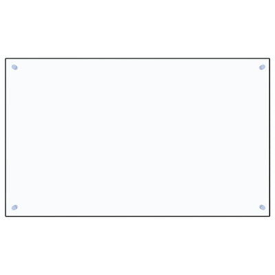 Vidaxl spatscherm keuken 100x60 cm gehard glas transparant