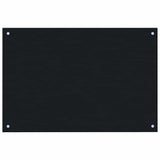 Vidaxl spatscherm keuken 90x50 cm gehard glas zwart - afbeelding 2