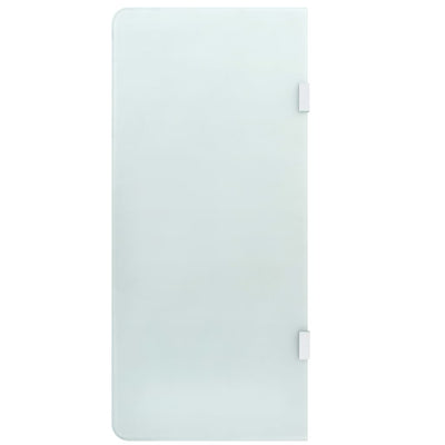 Vidaxl urinoirschot 90x40 cm gehard glas