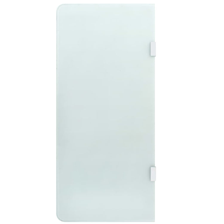 Vidaxl urinoirschot 90x40 cm gehard glas