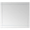 Vidaxl wandspiegel 100x60 cm glas