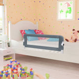 Vidaxl bedhekje peuter 102x42 cm polyester grijs - afbeelding 1
