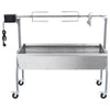 Vidaxl draaispit barbecue met elektrische motor