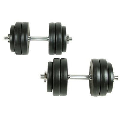 Vidaxl 18-delige halterset 30 kg