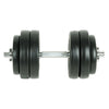 Vidaxl 9-delige halterset 15 kg