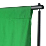 Vidaxl achtergrond zonder standaard chromakey 500x300 cm katoen groen - afbeelding 3