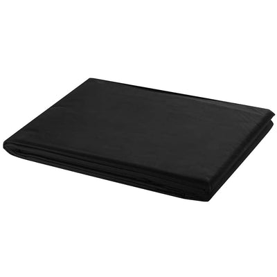 Vidaxl achtergrond zonder standaard 500x300 cm katoen zwart