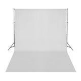 Vidaxl achtergrond zonder standaard 500x300 cm katoen wit - afbeelding 2