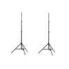 Vidaxl lampstatief 78-210 cm 2 st