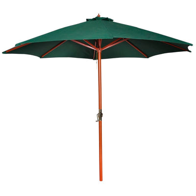 Vidaxl parasol 258 cm groen