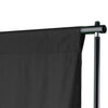 Vidaxl achtergrondsysteem 600x300 cm zwart