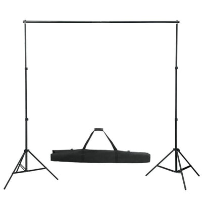 Vidaxl achtergrondsysteem 600x300 cm wit