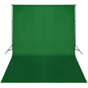 Vidaxl achtergrondsysteem 300x300 cm groen