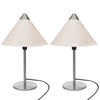 Vidaxl lampen 2 pcs wit 25 x 25 x 40 cm papier