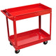Vidaxl gereedschapstrolley 100 kg rood