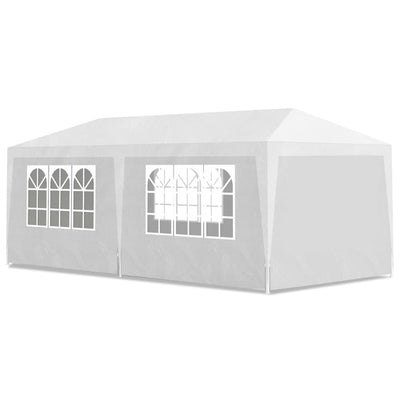 Vidaxl partytent 3x6 m wit